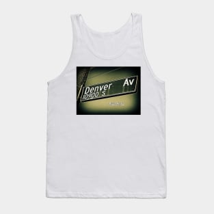 Denver Avenue, Los Angeles, California by Mistah Wilson Tank Top